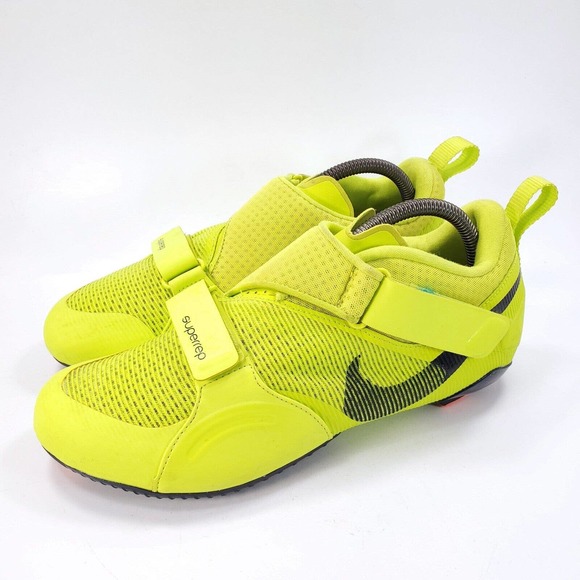 Nike Other - Nike SuperRep Cycle Athletic Cycling Shoe Mens Size 8.5 CW2191-348 Yellow